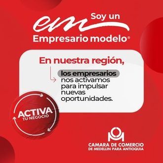 Empresario Modelo activo en la región — Cámara de Comercio de Medellín